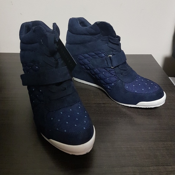 forever 21 wedge sneakers